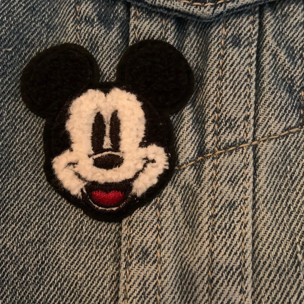 Disney Mickey Mouse Limited Edition Kids Denim Jacket Size 3 NWT - Picture 4 of 10